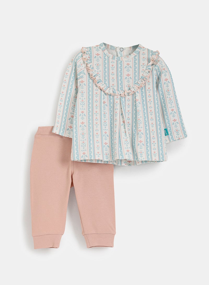 Junior Baby Girls Pyjama Set - Image 2